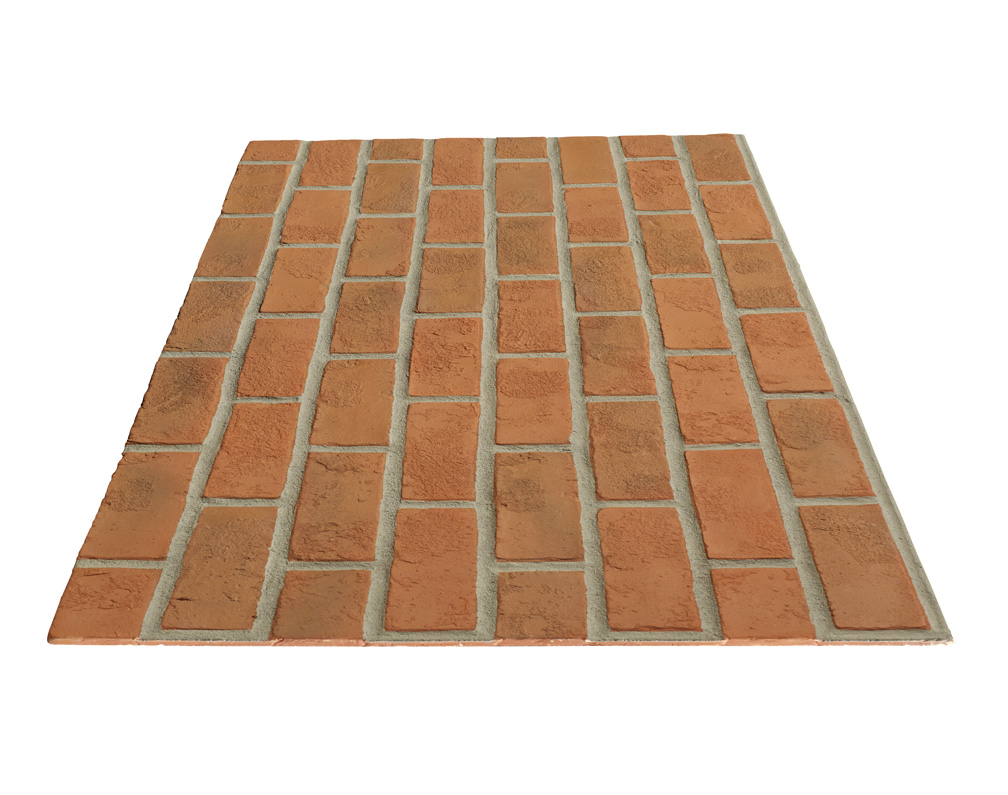 Rustic Brick Standard - Burnt Orange